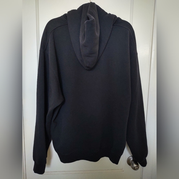 Wang Money Logo Alexander Wang Black Designer Hoodie - Size Large - Picture 8 of 8